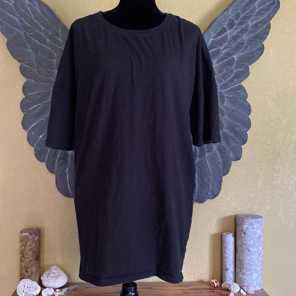 Luna Oversized Tee Shirt Style Mini Dress